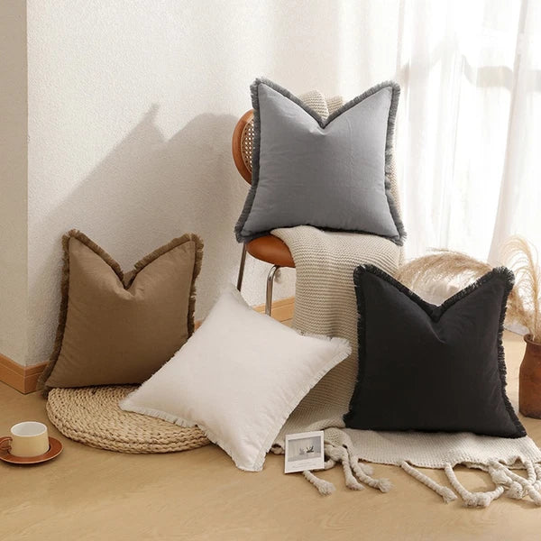 1/2/4Pack Square Home Sofa Decor Pillow Cover Case Cushion Cover Size 45x45cm