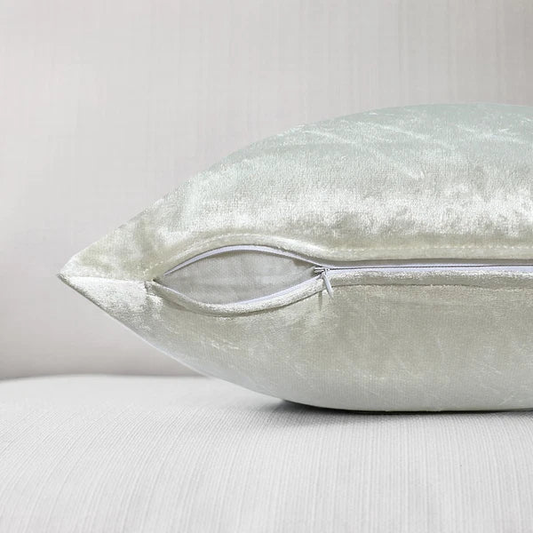 Pack of 4 Plush Velvet Cushion Covers Extra Soft Sofa Throw Pillow Cases 17"x17"