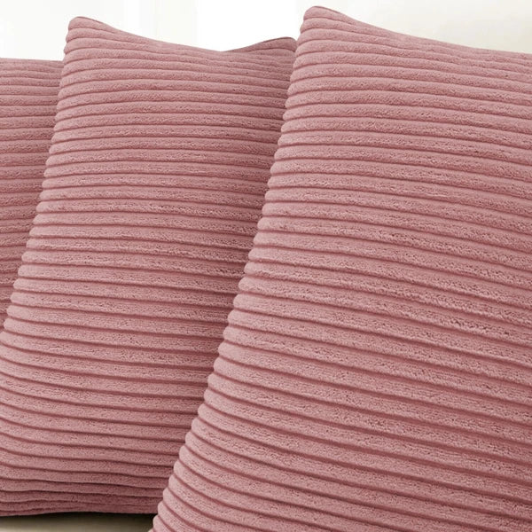 Pack of 1,2,4,6 Velvet Filled Cushion Covers 18x18 Sofa Decor Throw Pillow Cases