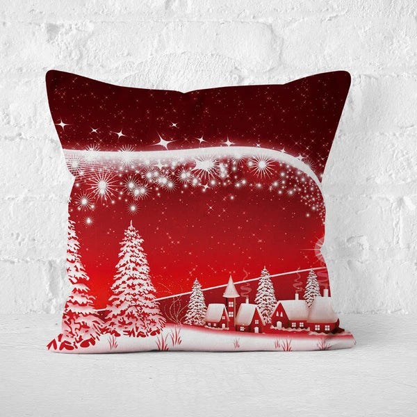 Christmas Cushion Cover Square Pillow Case Pillows Covers Sofa Bed Home Decor