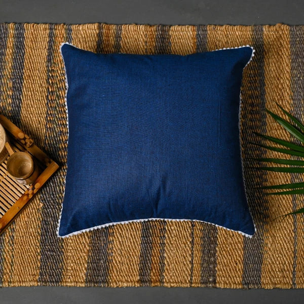 Pillow Covers Cotton Throw Cushion Case Cover Sofa Home Decor Solid with Lace-S2