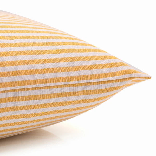 Cotton Cushion Covers Throw Pillow Cover Case Striped Home Sofa Decor-Set of 2