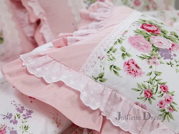 Lace Decorative Pillowcase Bed Pillow Case Princess Cushion Cover Sofa Cushions