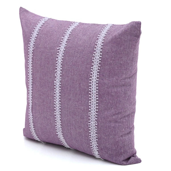 Cushion Case Cotton Pillow Cover Home Sofa Couch Bed Decor Square Covers Set 5