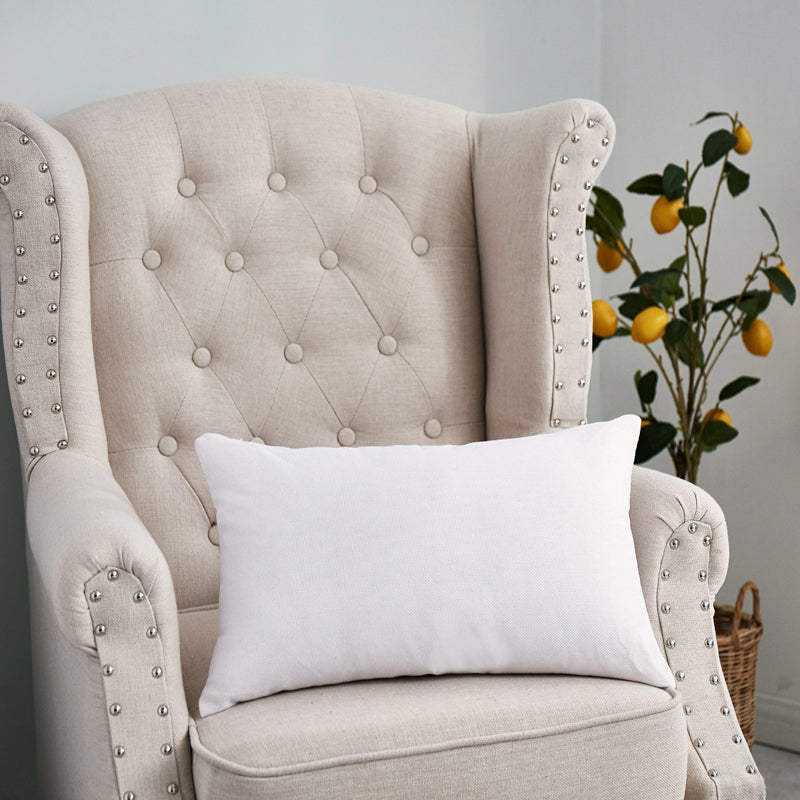 1pc Solid Color Sofa Bed Waist Throw Cushion Covers Pillowcase Christmas Decor