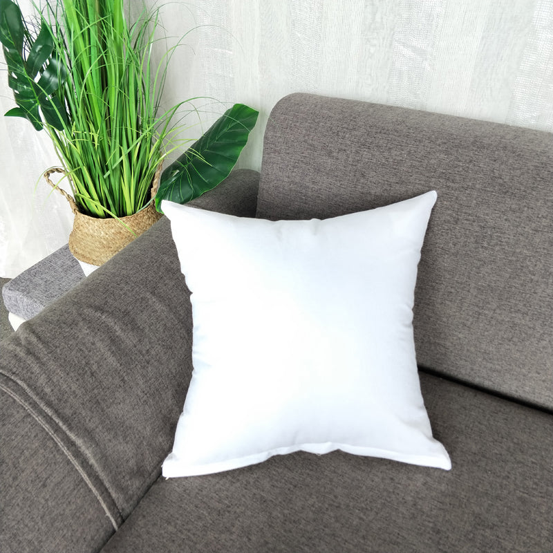 1pc Solid Color Sofa Bed Waist Throw Cushion Covers Pillowcase Christmas Decor