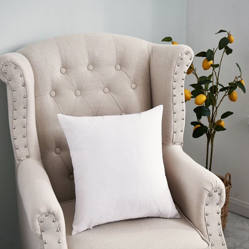 1pc Solid Color Sofa Bed Waist Throw Cushion Covers Pillowcase Christmas Decor