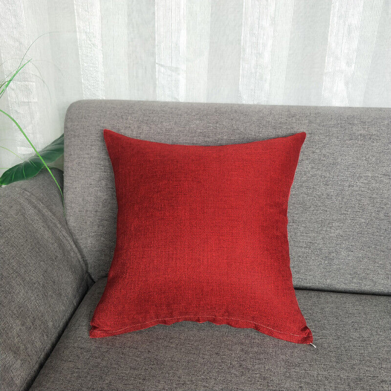 1PC Sofa Pillow Case Throw Waist Cushion Covers Pillowcase Home Christmas Decor