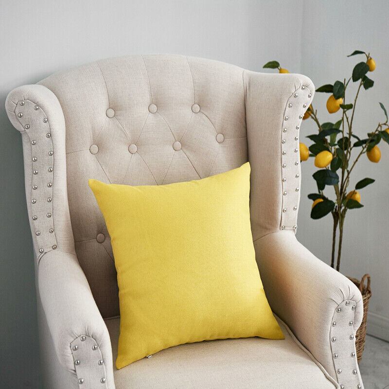 1PC Sofa Pillow Case Throw Waist Cushion Covers Pillowcase Home Christmas Decor