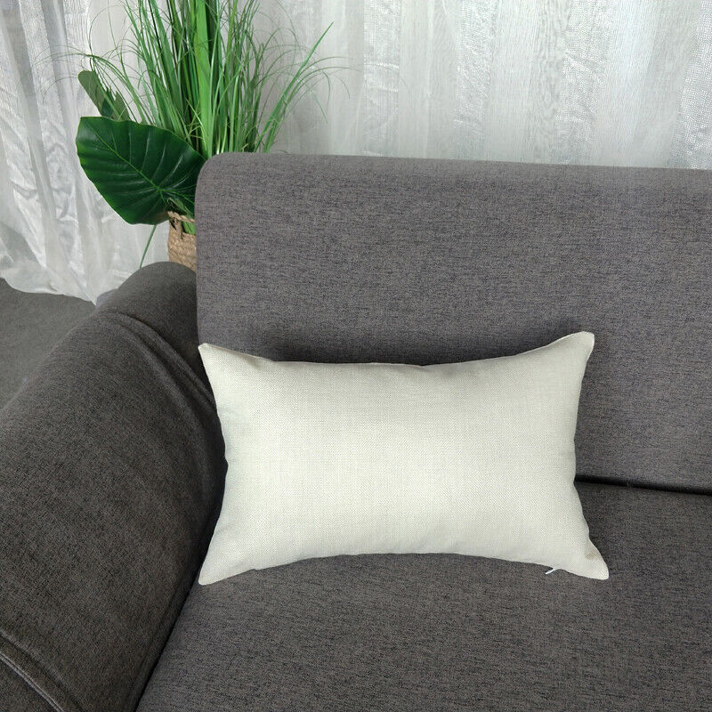 1PC Sofa Pillow Case Throw Waist Cushion Covers Pillowcase Home Christmas Decor
