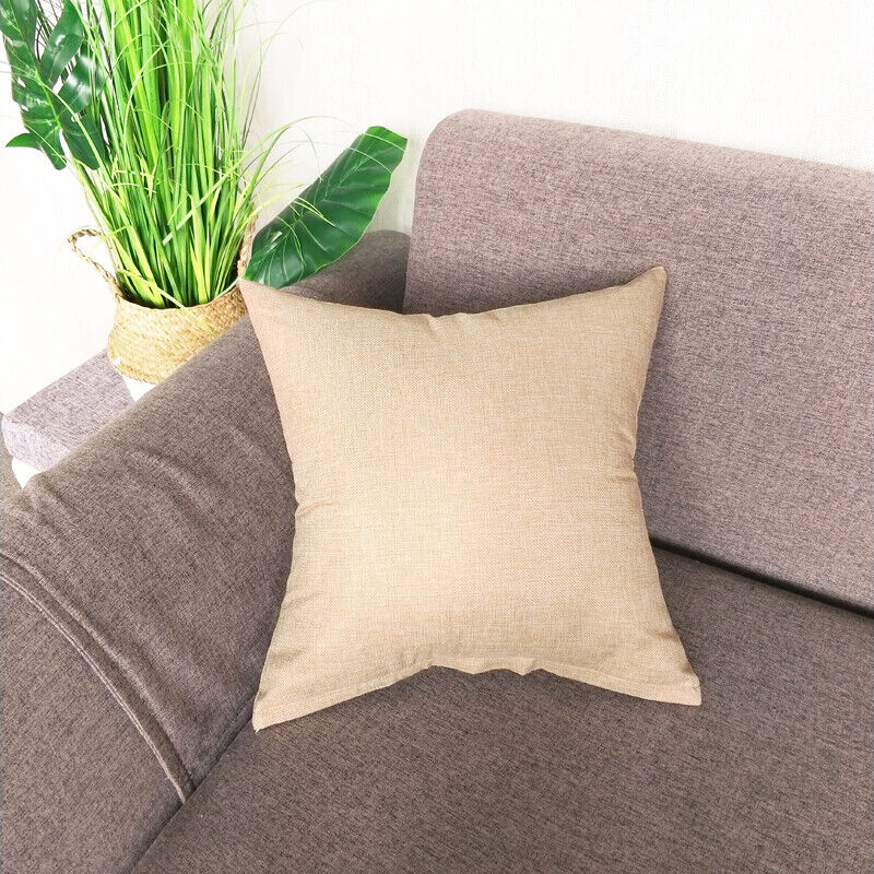 1PC Sofa Pillow Case Throw Waist Cushion Covers Pillowcase Home Christmas Decor