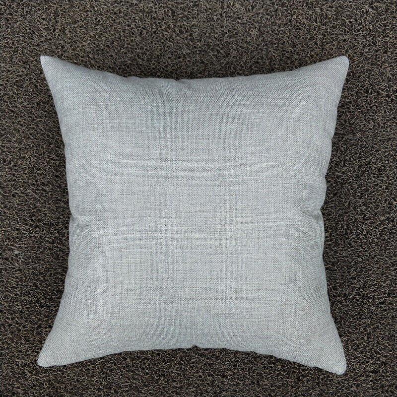 1pc Solid Color Sofa Bed Waist Throw Cushion Covers Pillowcase Christmas Decor