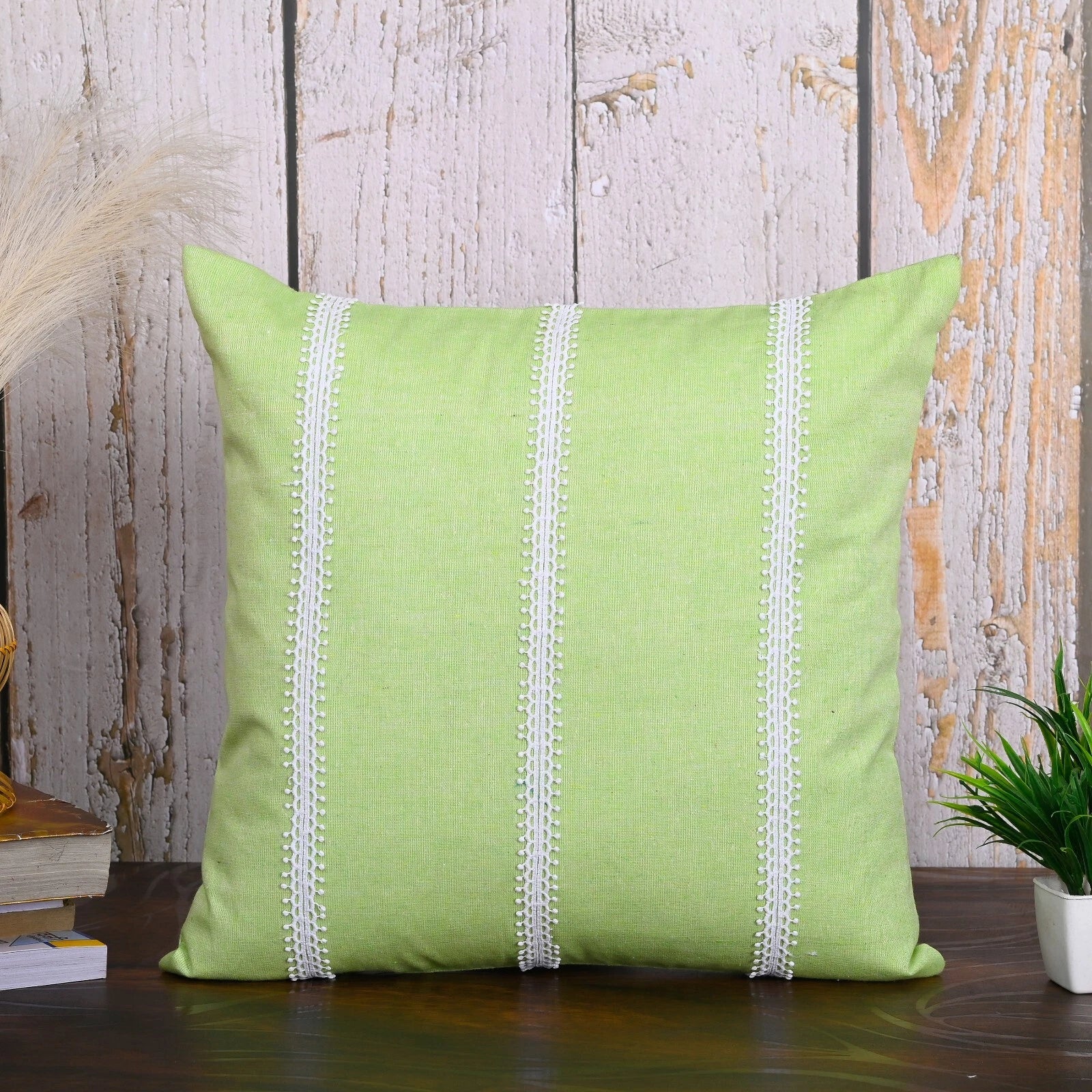 Cotton Pillow Cover Cushion Case Home Sofa Couch Bed Decor Square Covers Set 5