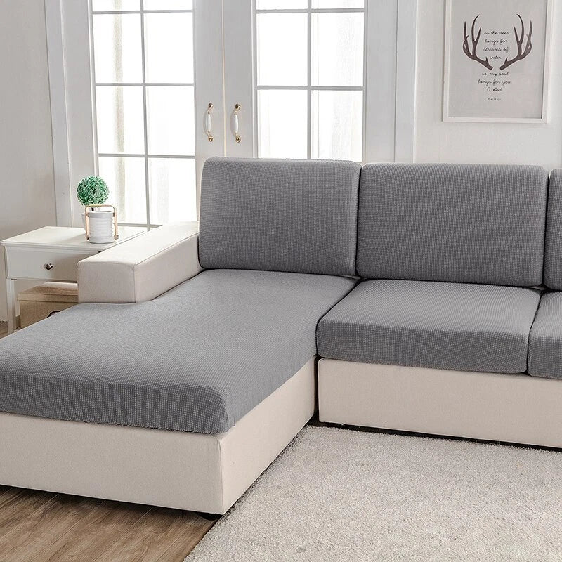 Waterproof Jacquard Sofa Cushion Cover Slipcover For Backrest Stretch Seat Cover