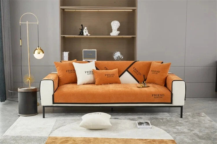 Luxury Sofa Cushion for Living Room Sofas Towel Couch Cover Slipcovers Seat Pad