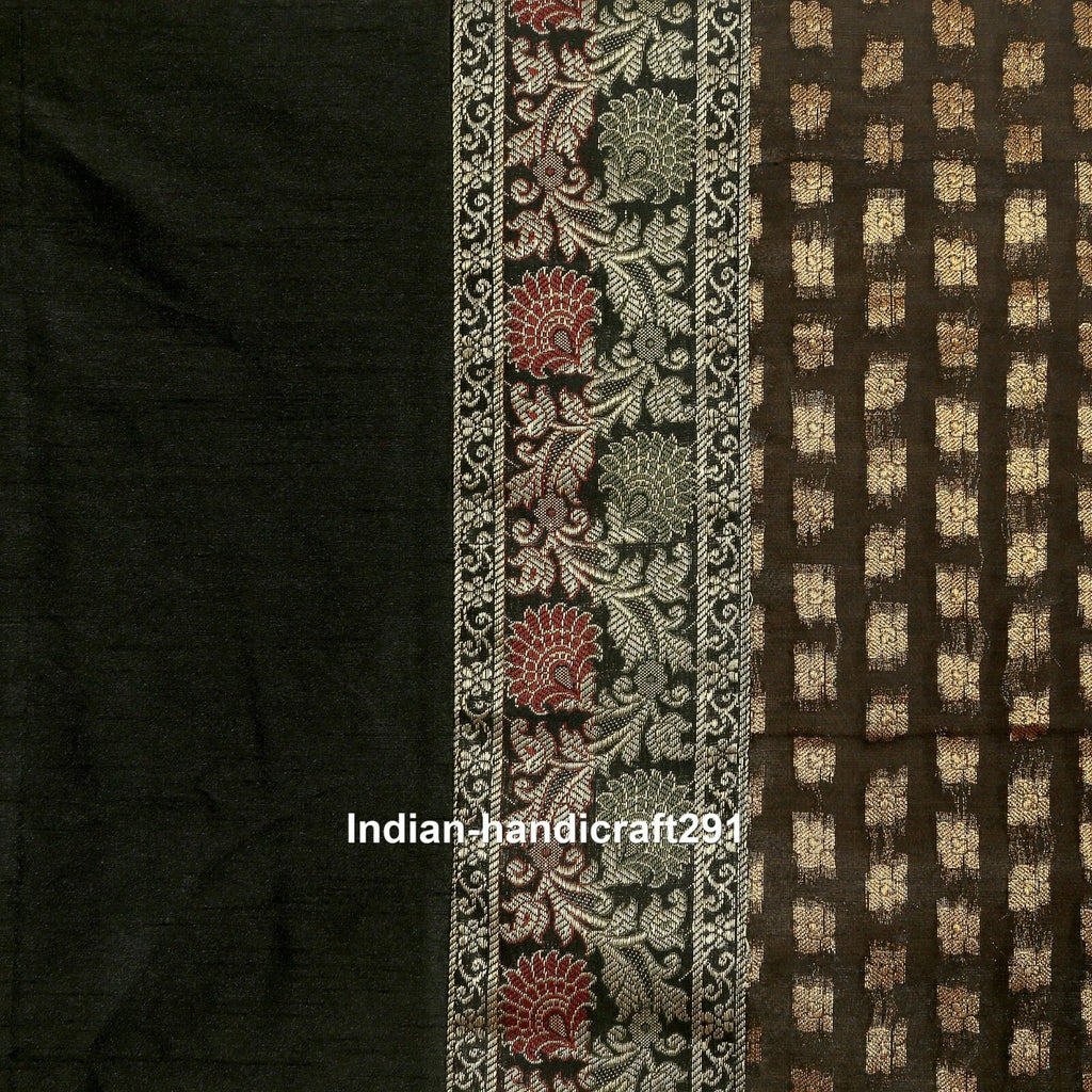 Indien Brocade Silk Round Bed Sofa Neck Bolster Cushion Cover Set Pillowcase