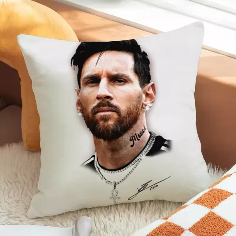 Pillow Covers Decorative CR7 Cushions Cover for Sofa Pilow Cases Pillowcases 50X