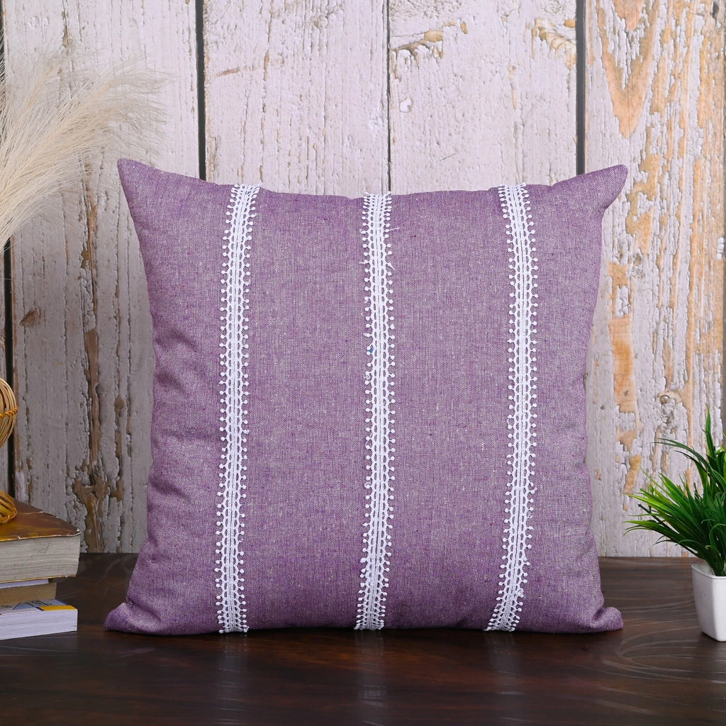 Cotton Pillow Cover Cushion Case Home Sofa Couch Bed Decor Square Covers Set 5