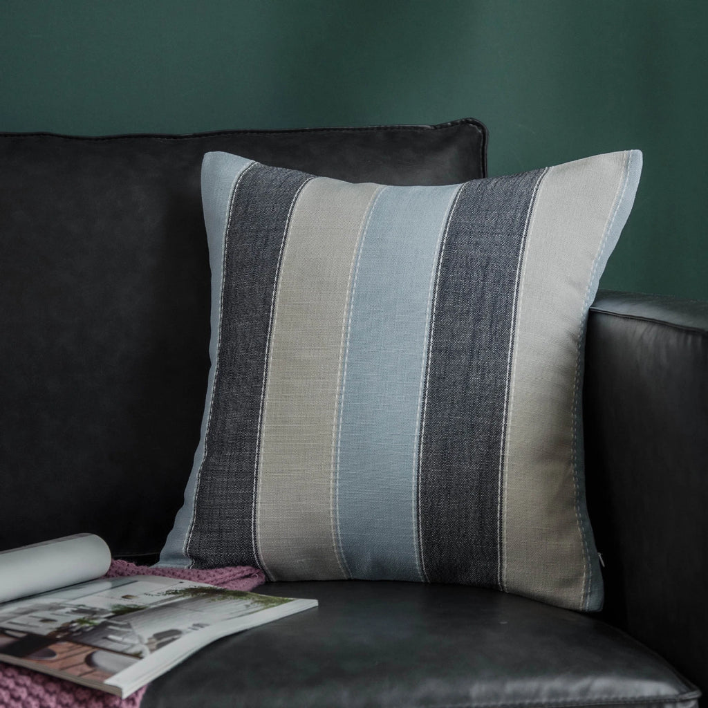 1pc Stripe Sofa Throw Cushion Covers Pillowcase Square Bed Car Pillow Case Decor