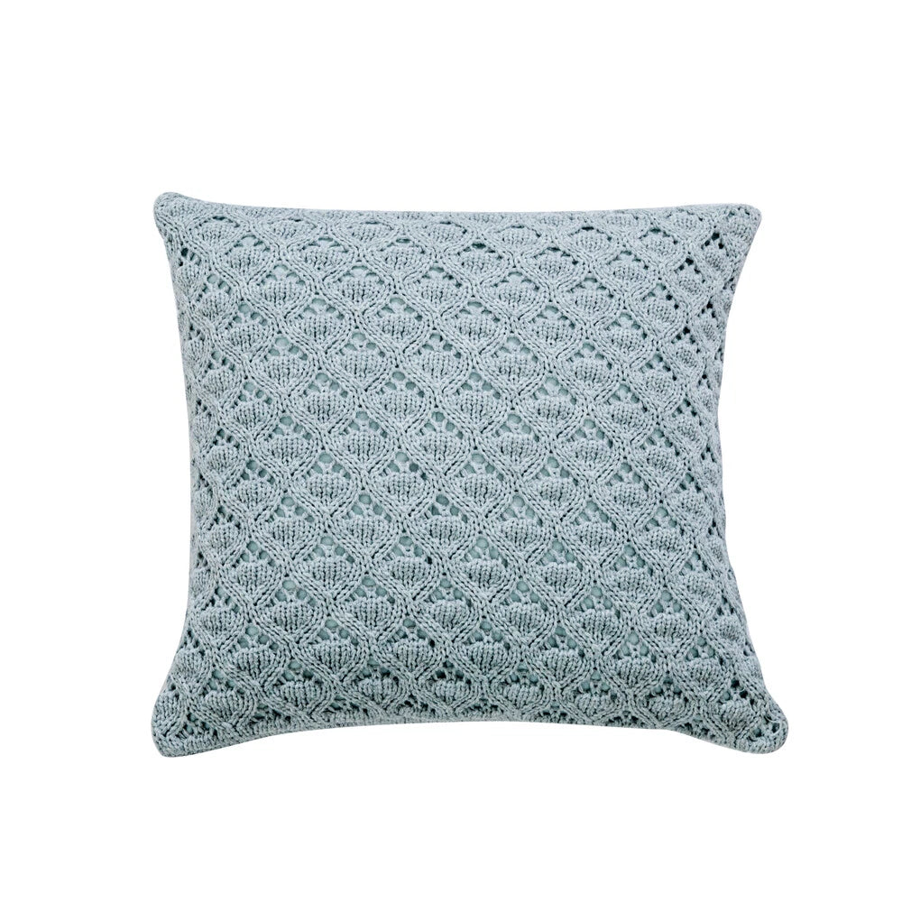 Chunky Knitted Sofa Throw Waist Pillow Case Cushion Covers Square Bedroom Decor