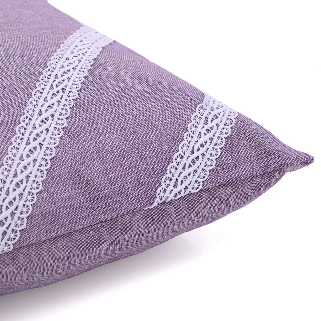 Cushion Cover Cotton Throw Pillowcase Pillow Covers Zipper Home Sofa Bed Decor