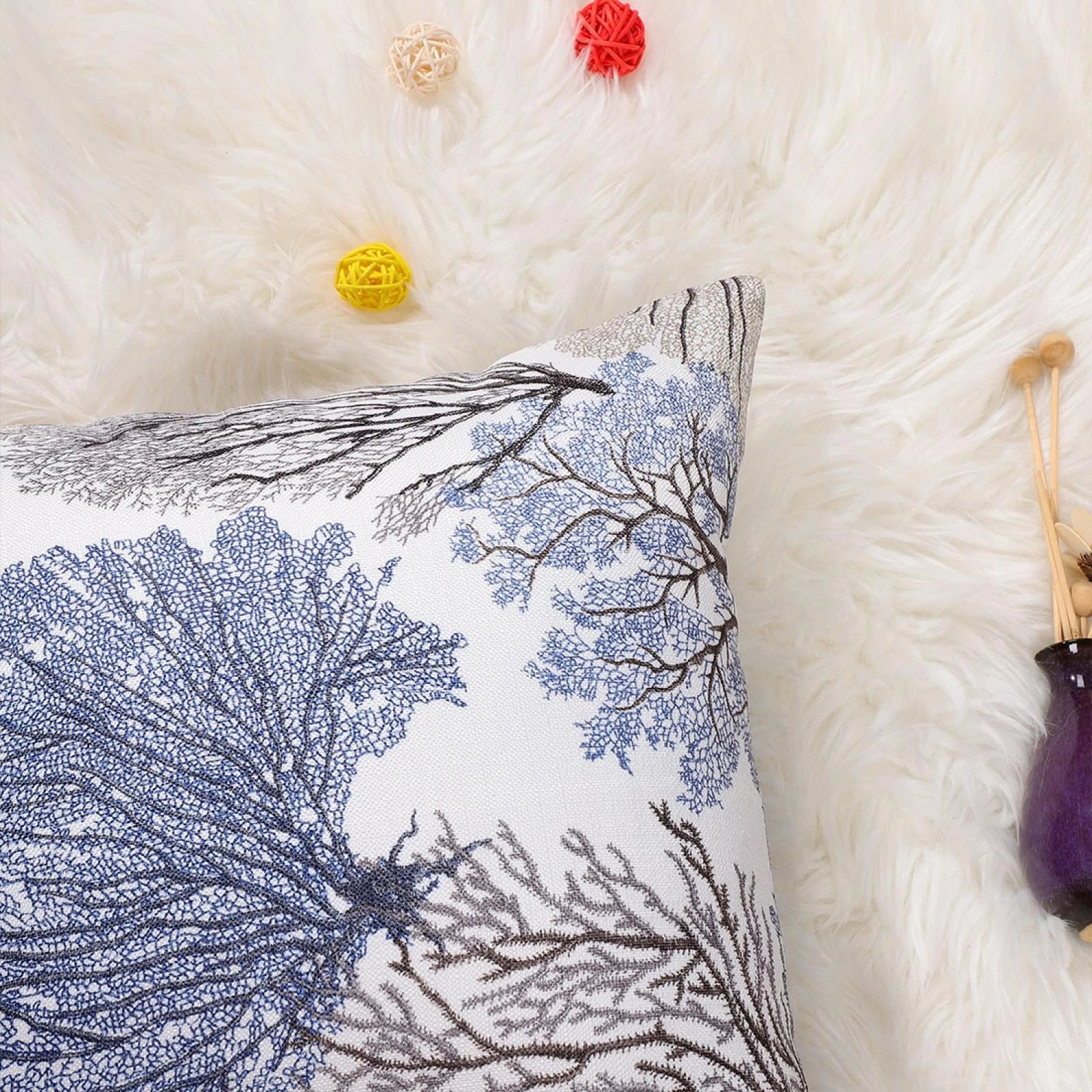 Stylish Simplicity Polyester Cushion Cover Sofa Throw Pillow Case Home,