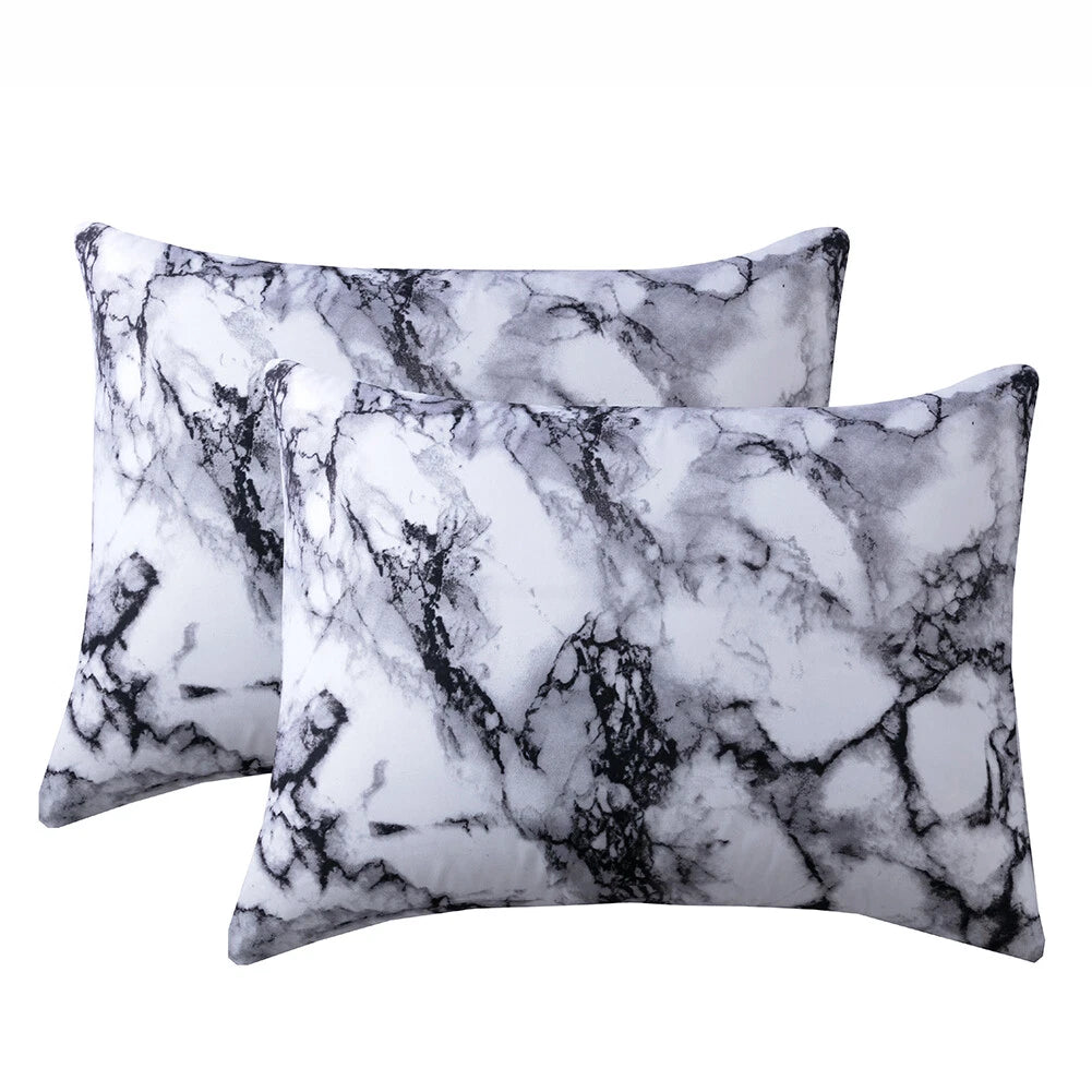 Boho Floral Theme Pillowcase Cover Home Sofa Cushion Cover Set of 2 Pillow Cases