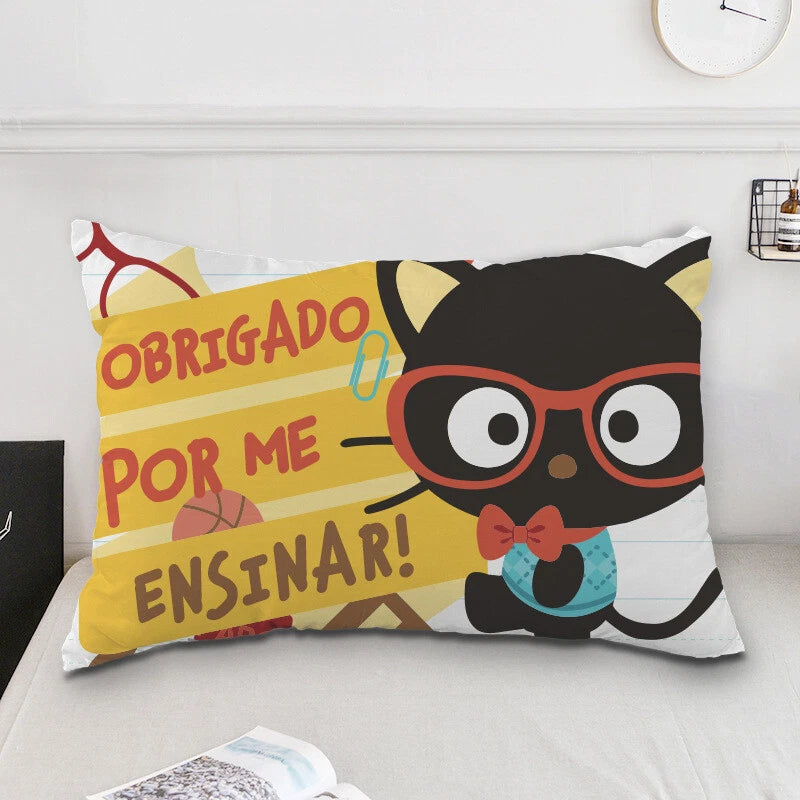 chococat fuzzy Pillowcase Pillow Sofa Decoration Cover Cushion pillowslip new