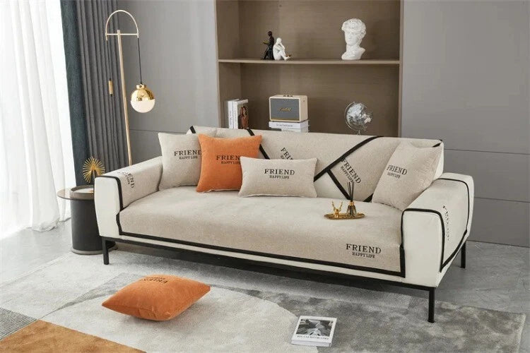 Luxury Sofa Cushion for Living Room Sofas Towel Couch Cover Slipcovers Seat Pad