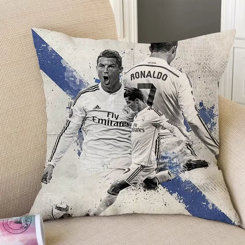 Pillow Covers Decorative CR7 Cushions Cover for Sofa Pilow Cases Pillowcases 50X