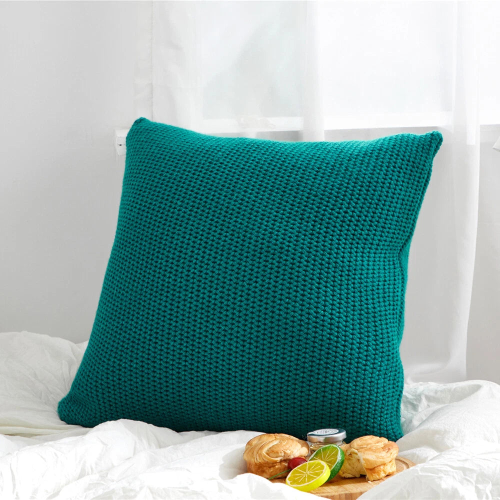 18'' Pillowcase Modern Sofa Bed Car Decor Throw Waist Cushion Covers Pillow Case