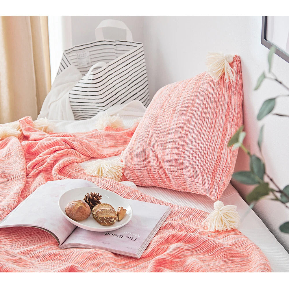 18'' Pillowcase Modern Sofa Bed Car Decor Throw Waist Cushion Covers Pillow Case