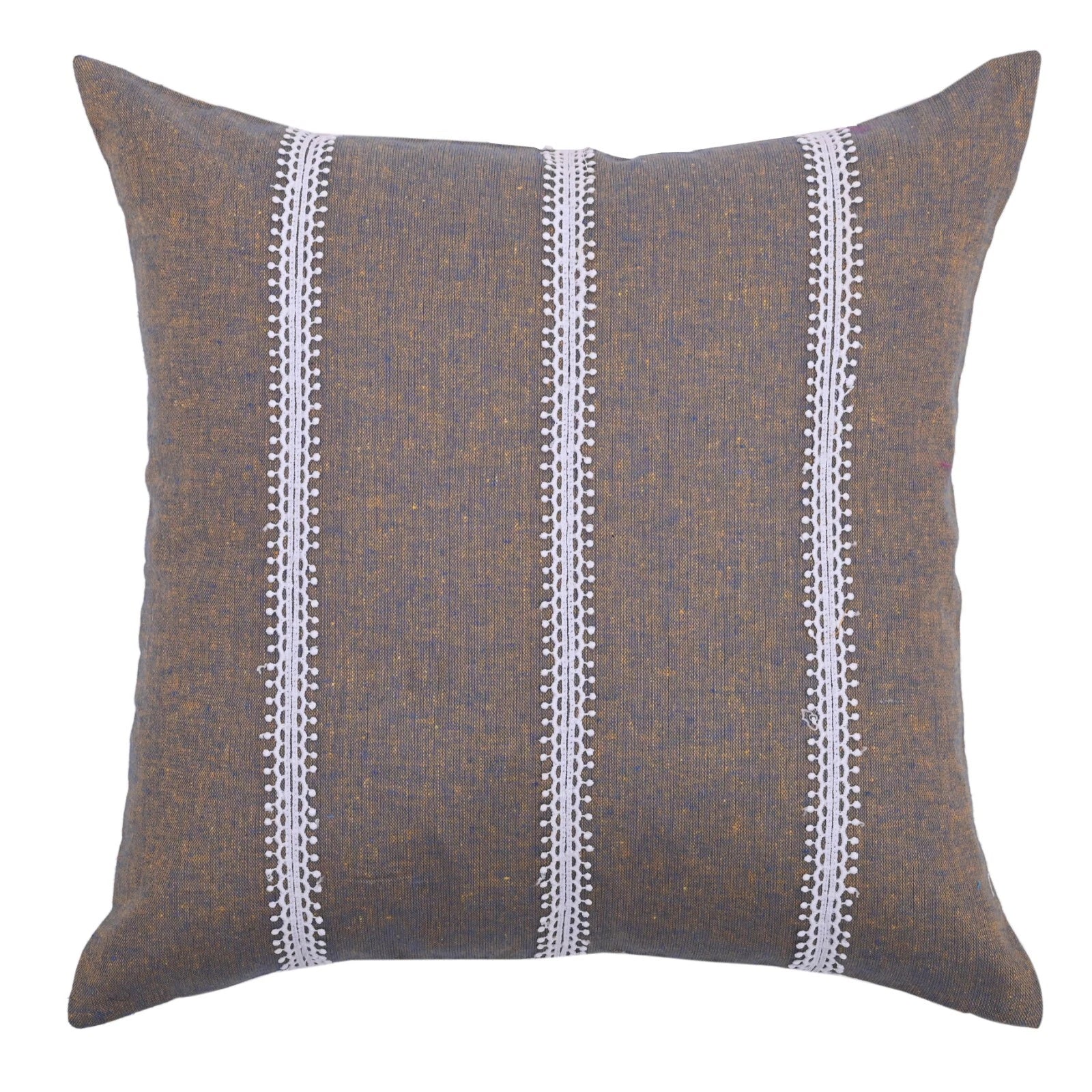 Cotton Pillow Cover Cushion Case Home Sofa Couch Bed Decor Square Covers Set 5