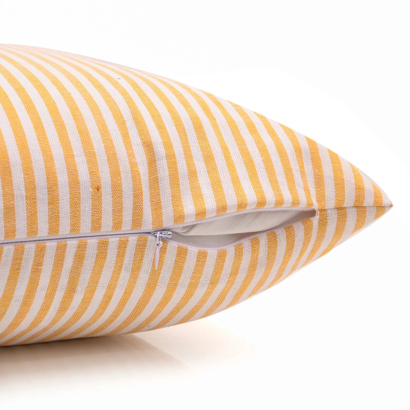 Cotton Cushion Covers Throw Pillow Cover Case Striped Home Sofa Decor-Set of 2
