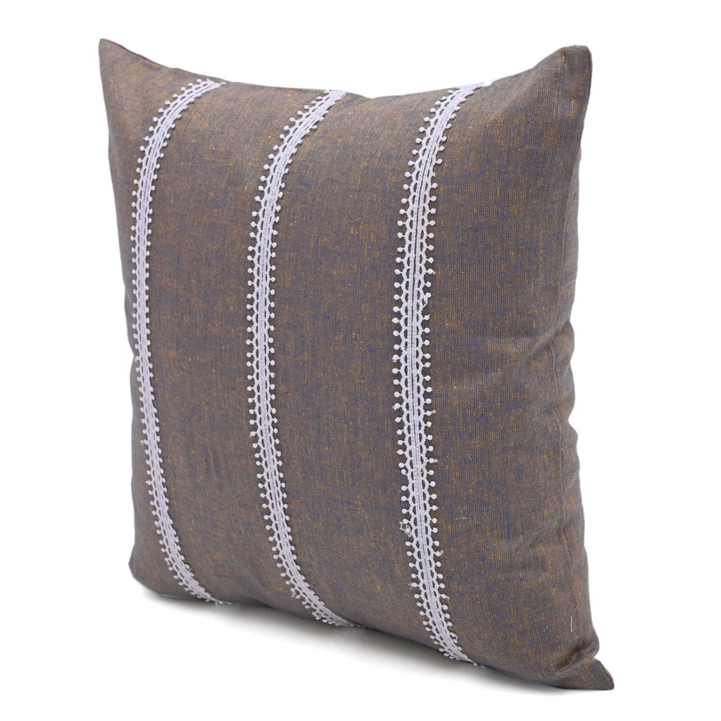 Cushion Case Cotton Pillow Cover Home Sofa Couch Bed Decor Square Covers Set 5