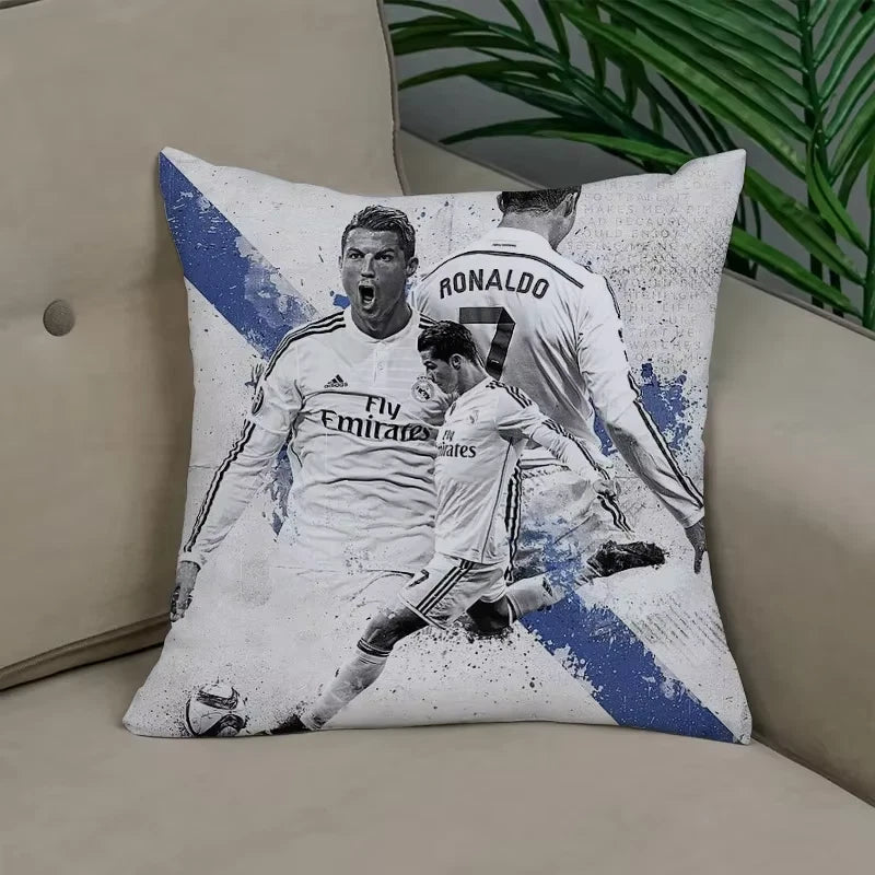 Pillow Covers Decorative CR7 Cushions Cover for Sofa Pilow Cases Pillowcases 50X