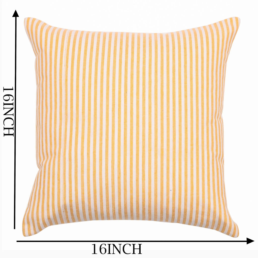 Cushion Covers Cotton Striped Throw Pillow Cover Case Home Decor Sofa Pillowcase