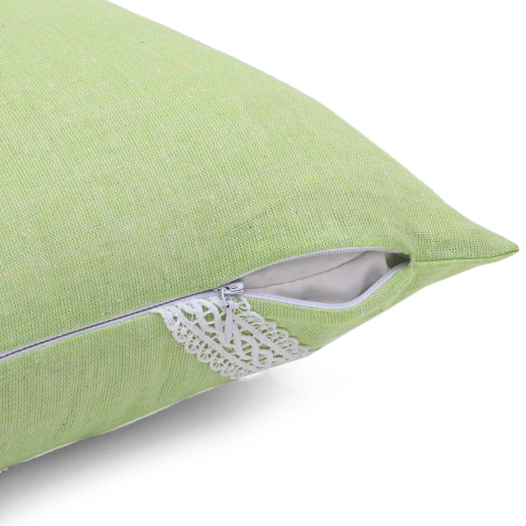 Cushion Cover Cotton Throw Pillowcase Pillow Covers Zipper Home Sofa Bed Decor