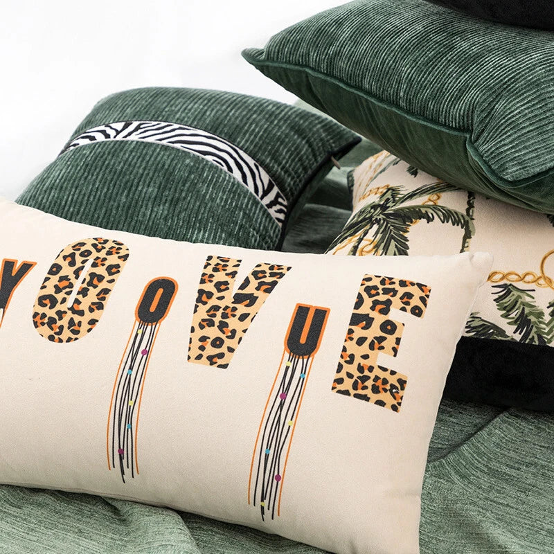 18"x18" Wild Nature Throw Pillow Covers Case Sofa Bed Cushion Covers Decorative