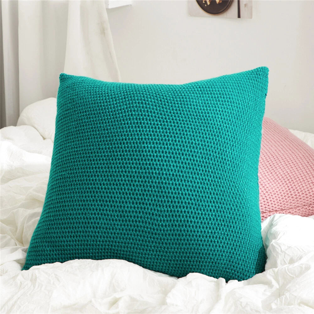 18'' Pillowcase Modern Sofa Bed Car Decor Throw Waist Cushion Covers Pillow Case