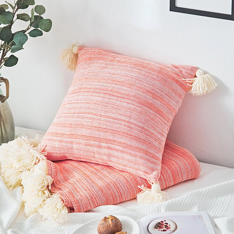 18'' Pillowcase Modern Sofa Bed Car Decor Throw Waist Cushion Covers Pillow Case