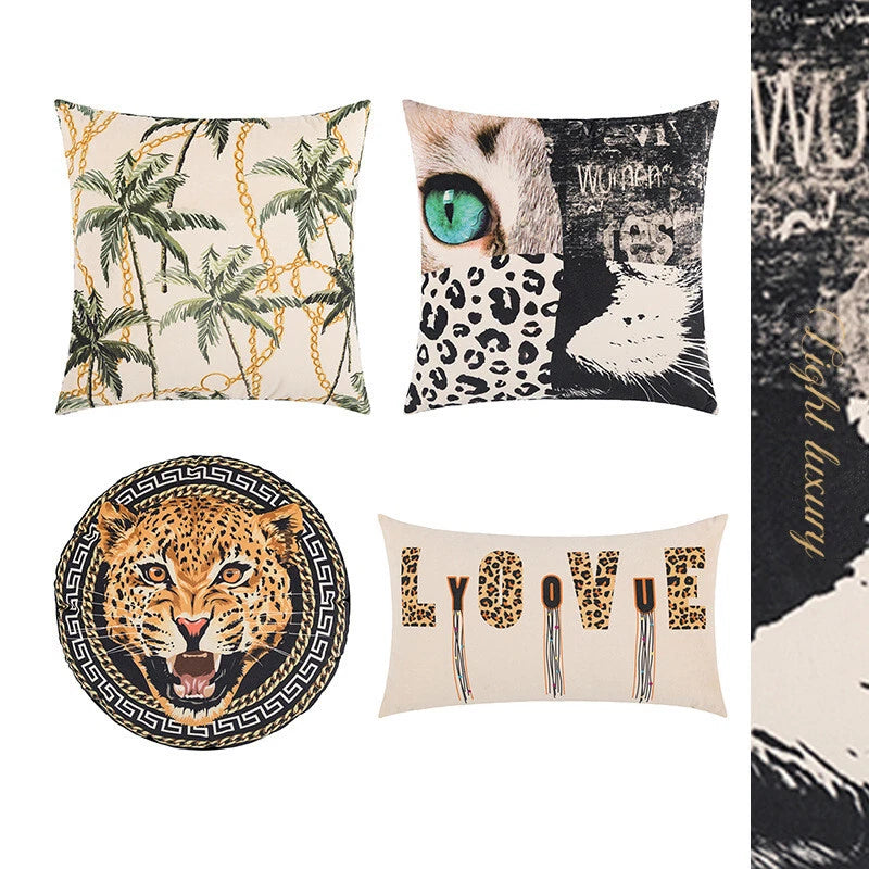18"x18" Wild Nature Throw Pillow Covers Case Sofa Bed Cushion Covers Decorative