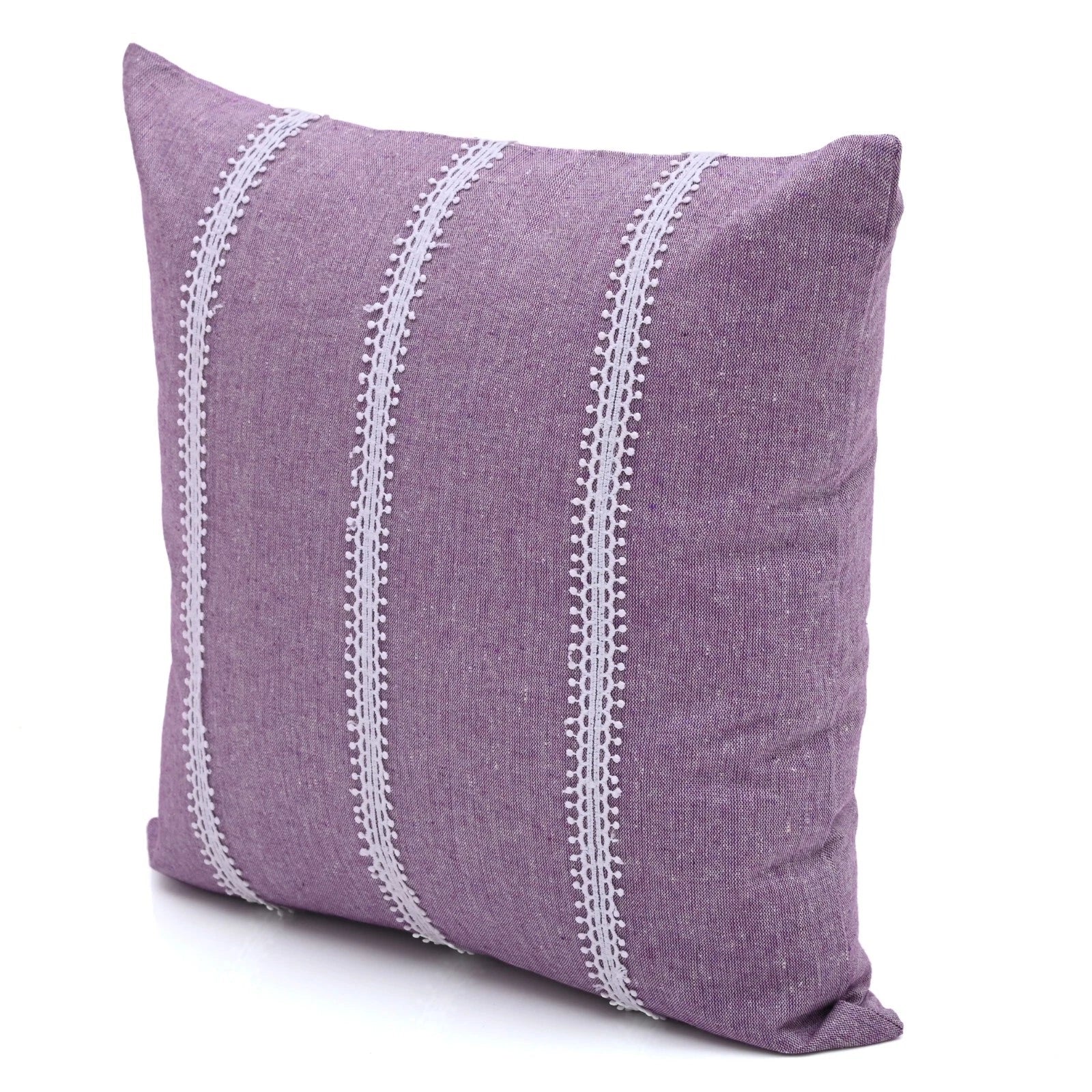 Cotton Pillow Cover Cushion Case Home Sofa Couch Bed Decor Square Covers Set 5