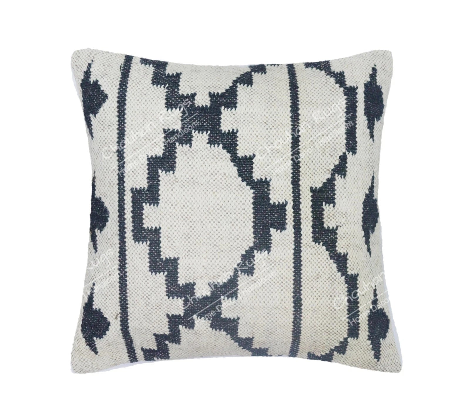 Vintage Handmade 1 Pcs Kilim Cushion Cover 18"x18" Decorative Sofa Pillow Cases