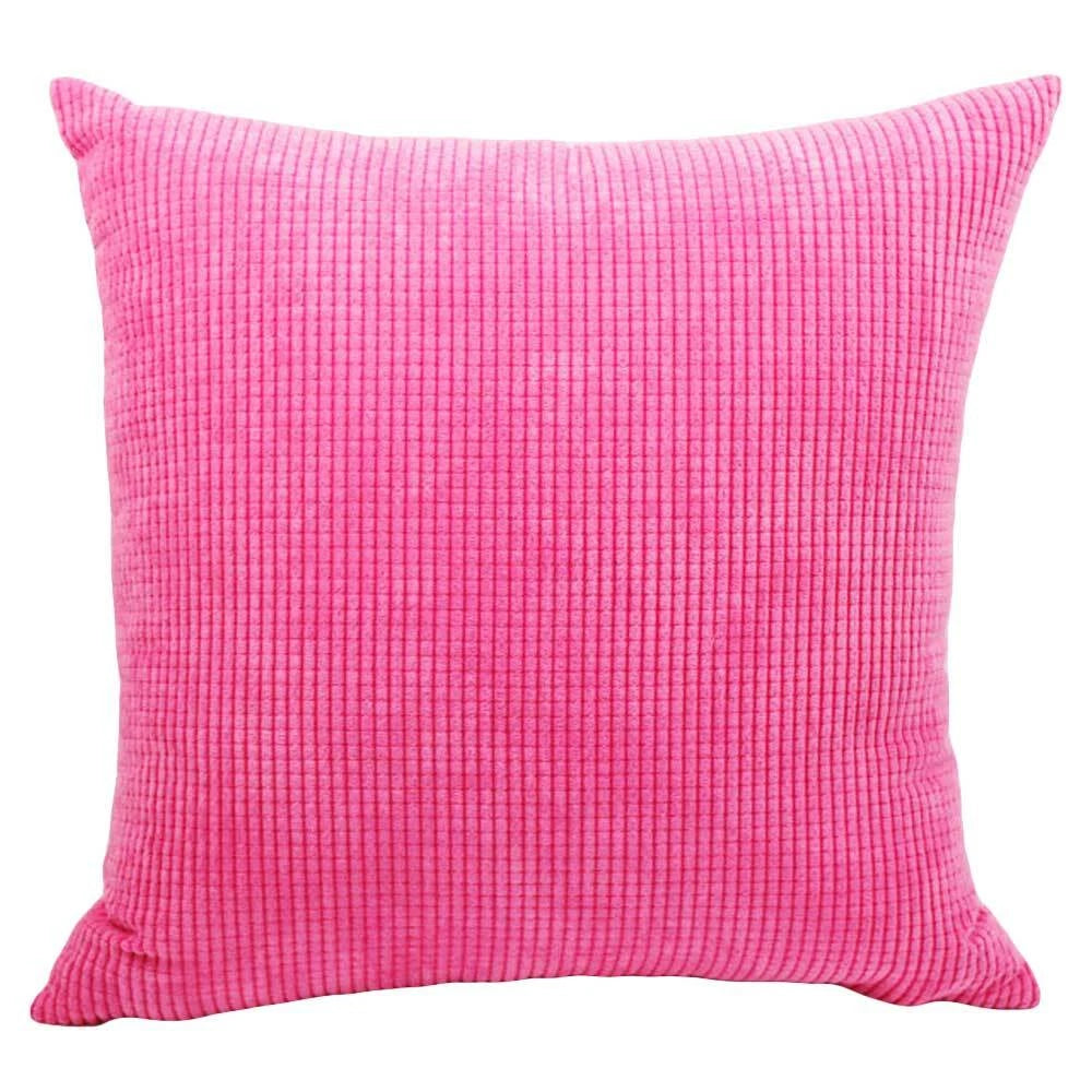 Corduroy Throw Pillow Case Large Cushion Cover Bed Home Sofa Decor Pillowcase