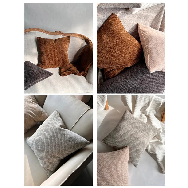 20x20in Vintage Luxury Super Soft Throw Pillow Cover Sofa Bed Cushion Covers