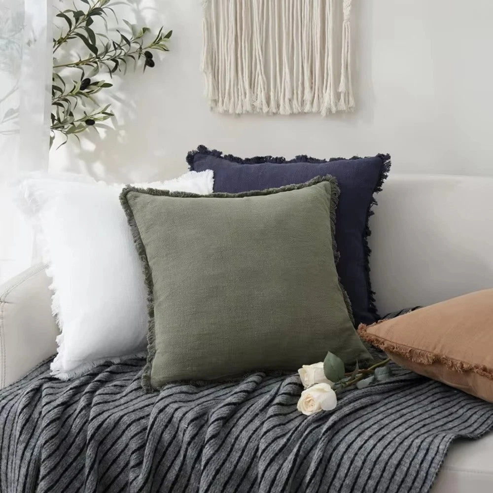 1/2/4Pack Square Home Sofa Decor Pillow Cover Case Cushion Cover Size 45x45cm