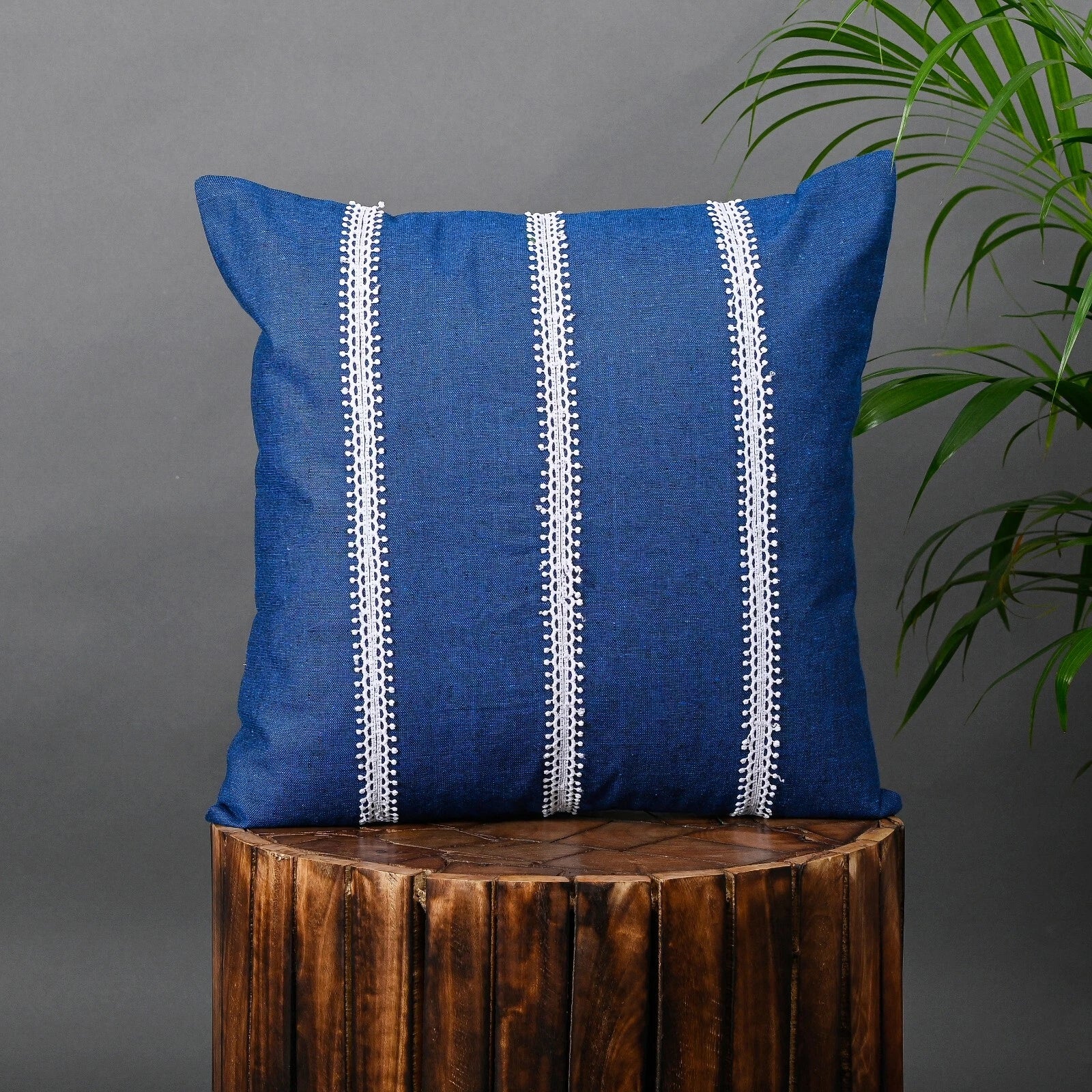 Cushion Case Cotton Pillow Cover Home Sofa Couch Bed Decor Square Covers Set 5