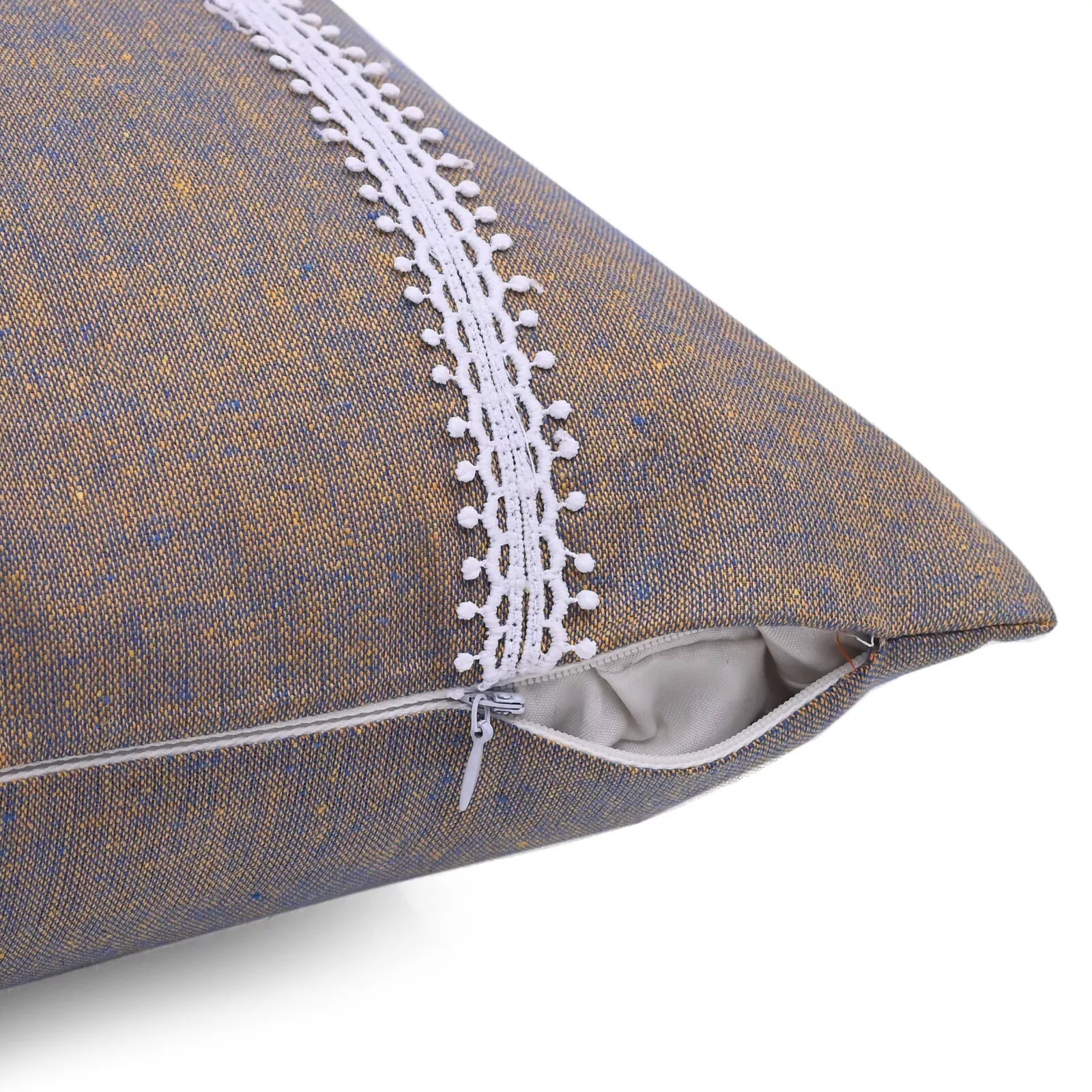 Cotton Pillow Cover Cushion Case Home Sofa Couch Bed Decor Square Covers Set 5