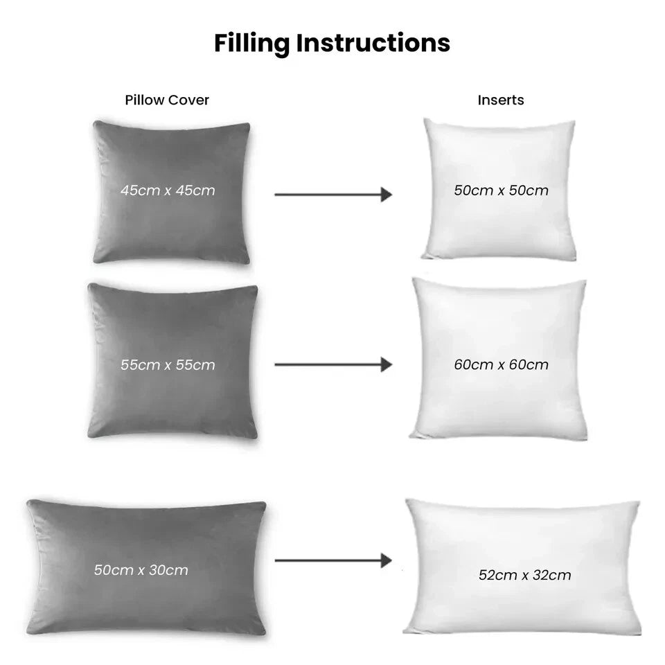Velvet Cushion Covers Square Sofa Pillow Cases Pack of 4, 3, 2  Bed Sofa Decor